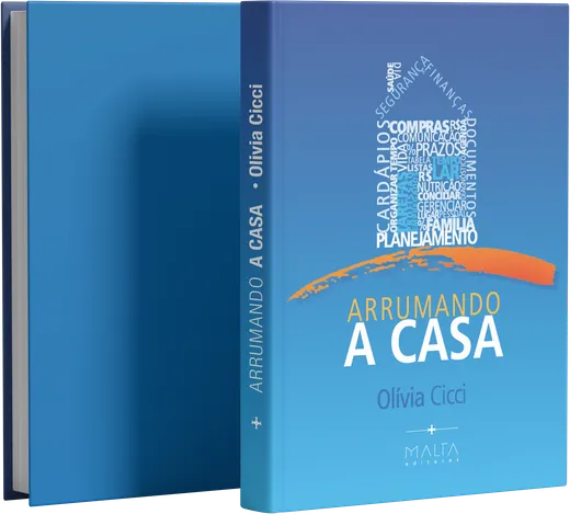 Capa do livro “Arrumando a Casa”, de Olívia Cicci