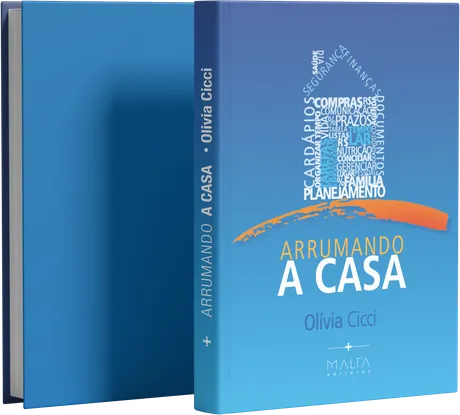 Capa do livro “Arrumando a Casa”, de Olívia Cicci