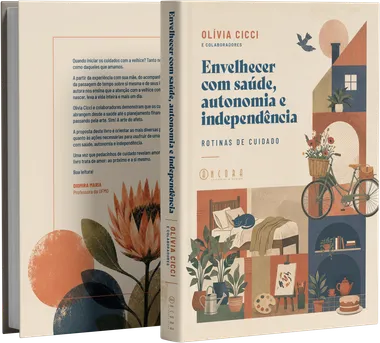 Capa do livro “Envelhecer com saúde, autonomia e independência”